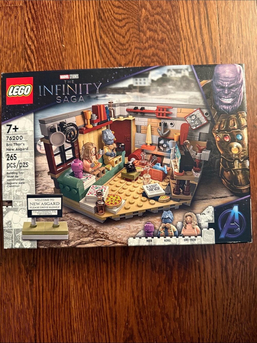 New! LEGO Marvel Infinity Saga Bro Thor’s New Asgard (76200)